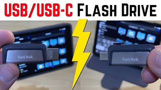 Sandisk Dual Drive  USBUSBC flash drive [upl. by Corrina887]