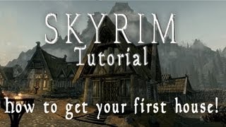 Skyrim Tutorial  How to get your first house Whiterun  HD [upl. by Moguel]