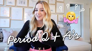 Period Q amp A  CHLOÉ LUKASIAK [upl. by Starlene113]