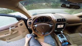 POV Porsche Cayenne S  45 V8  340 HP  Ride [upl. by Attekahs]