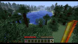 MineCraft Climbable Vines MOD [upl. by Amorete914]