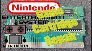 NES game cartridge cleaningrepair [upl. by Cornelle]