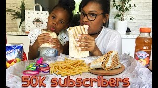 OTACOS MUKBANG  SHOUTOUTS┃50K SUBSCRIBERS┃EATING SHOW┃먹방 [upl. by Divadnahtanoj]