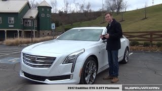 Review 2017 Cadillac CT6 30TT Platinum [upl. by Greyso]