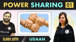 Power Sharing 01  Political Science  Class 10  NCERT  Udaan [upl. by Akemak]