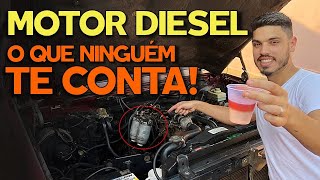 CUIDADOS COM MOTOR DIESEL  FILTRO DE COMBUSTIVEL DIESEL [upl. by Pesvoh]