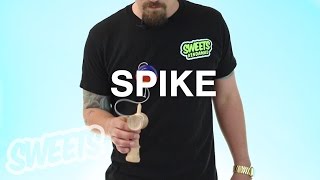 How to Spike  Kendama Trick Tutorial  Sweets Kendamas [upl. by Ayar]