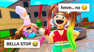 I REGRET TEACHING IBELLA THIS ROBLOX GLITCH [upl. by Attaynik]