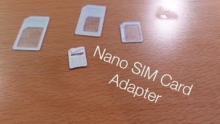 Noosy Nano SIM Card Adapter Review and Demo [upl. by Reahard]