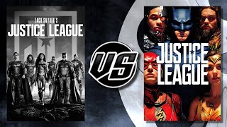 Zack Snyders Justice League 2021 VS Justice League 2017 [upl. by Cleave]