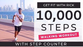 10000 Steps at Home  1 Hour Workout  Daily Workout at home [upl. by Lois]