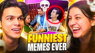 Funniest meme review ever  DANK memes  funny meme review with Kanika😂 [upl. by Herzberg113]