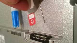 How to extract  remove a Micro or Nano SIM from wrong sized SIM slot [upl. by Seligmann]