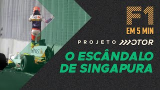 Entenda o ESCÂNDALO DE SINGAPURA da F1 em 5 minutos [upl. by Kalvn709]