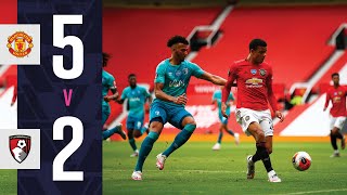 Seven goals shared ️⚽️ Manchester United 5  2 AFC Bournemouth [upl. by Ahsit]