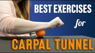 Top 3 Stretches amp Exercises for Carpal Tunnel Syndrome [upl. by Marylinda751]