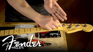 How To Change Your Bass Strings  Fender [upl. by Paresh]