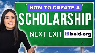 How to CREATE a Scholarship EASY [upl. by Luzader]