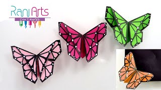 MARIPOSA ORIGAMI marcapáginas  DIY  ORIGAMI BUTTERFLY bookmark [upl. by Anivas]