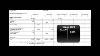 A Simple 10Column Worksheet [upl. by Ainslee]