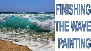 95 How To Paint A Seascape Part 2  Oil Painting Tutorial [upl. by Maag]