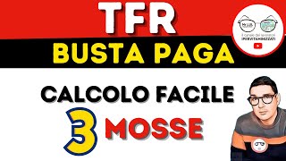 TFR CALCOLO E CONTROLLO IN BUSTA PAGA 2021 [upl. by Enniroc599]