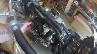 How to remove fuel tank yamaha roadstar xv1600 xv1700 [upl. by Cusick807]