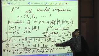 Functional Analysis  Lecture 1  UCCS MathOnline [upl. by Sylas]