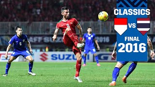 Indonesia vs Thailand  Full Match  AFFSuzukiCup 2016 Final 1st Leg [upl. by Harraf640]