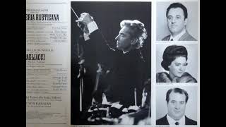 Cavalleria Rusticana Bergonzi Cossotto Guelfi amp Karajan 1966 [upl. by Gnaig]