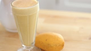 How To Make Mango Shake  SUMMER DRINK SERIES  Simply Bakings [upl. by Yruam314]