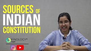 Sources of Indian Constitution  Indian Polity [upl. by Aver261]