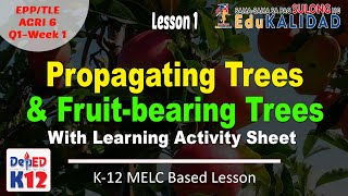 PROPAGATING TREES AND FRUITBEARING TREES  LEARNING ACTIVITY SHEET DOWNLOAD [upl. by Lorette]