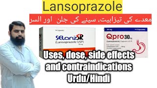 Lansoprazole uses dose side effects and contraindications Qpro  selanz sr [upl. by Ijic137]