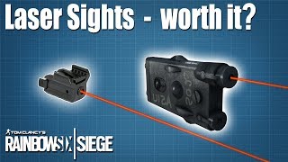 Laser Sights are they worth using  Rainbow Six  Siege [upl. by Yrelle512]