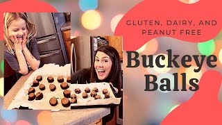 Vegan Almond Butter Buckeye Balls [upl. by Milla]