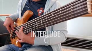 Ku di bri kuasa  Bass cover Yamaha TRB 6Pii live from Changi Airport Singapore [upl. by Robinett]