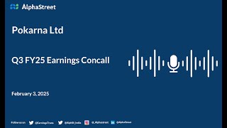 Pokarna Ltd Q3 FY202425 Earnings Conference Call [upl. by Linn]