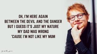 Ed Sheeran  Save Myself Lyrics [upl. by Stead798]