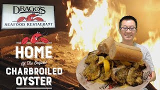 The Perfect Charbroiled Oyster  Dragos Seafood Restaurant  New Orleans  Louisiana [upl. by Lladnarc]