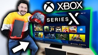 Je teste la Xbox Series X  1er démarrage Menu Gameplay… [upl. by Babbette]