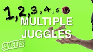 How to do MULTIPLE JUGGLES  Kendama Trick Tutorial  Sweets Kendamas [upl. by Arley]