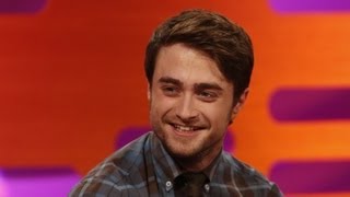 Daniel Radcliffes Fan Fiction Site  The Graham Norton Show  Series 12 Episode 7  BBC [upl. by Lyrahs]