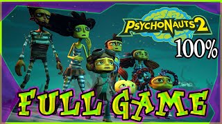 Psychonauts 2 FULL GAME 100 Longplay PS4 XBOX ONE PC [upl. by Assisi]