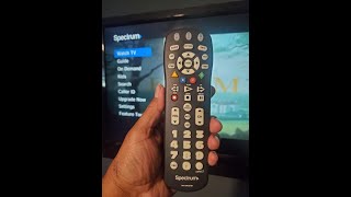 How to program new Spectrum UR3SR3SBH remote control [upl. by Ackler]