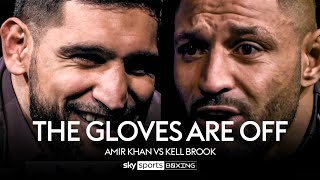 THE GLOVES ARE OFF  Amir Khan vs Kell Brook [upl. by Nomrac]