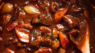 Beef Bourguignon Beef Burgundy [upl. by Yatnwahs]