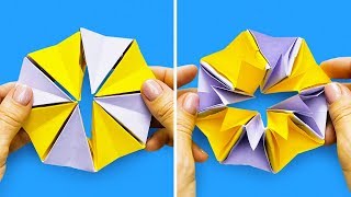 13 EASY AND COOL ORIGAMI IDEAS [upl. by Eelarak]