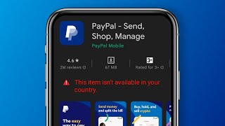 How To Create PayPal Account In Unsupported Countries [upl. by Sherwynd]