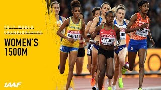 Womens 1500m Final  IAAF World Championships London 2017 [upl. by Autumn]